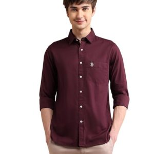 U.S. POLO ASSN. Cotton Mens Shirt - Regular Fit, Casual Wear Shirts for Men