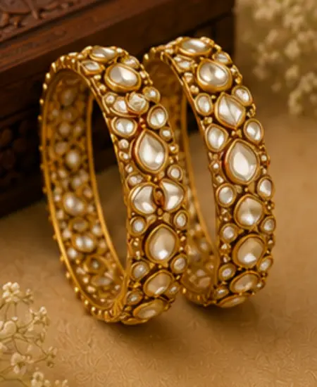 Royal Heirloom Polki Bangles