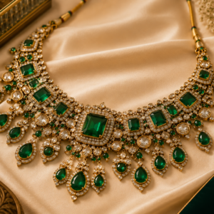 Emerald Luxe Statement Necklace